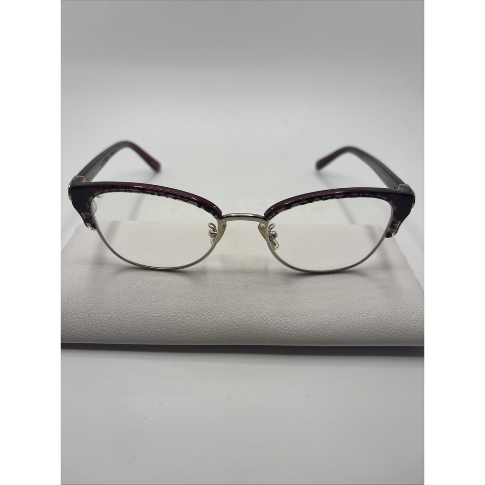 COACH HC6195 5709 SHINY LIGHT GOLD/RED SIGNATURE C EYEGLASSES 53-19-140MM #C508